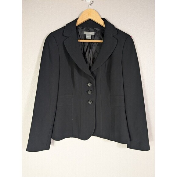 Ann Taylor Black Blazer Jacket Size 2 - Picture 1 of 7